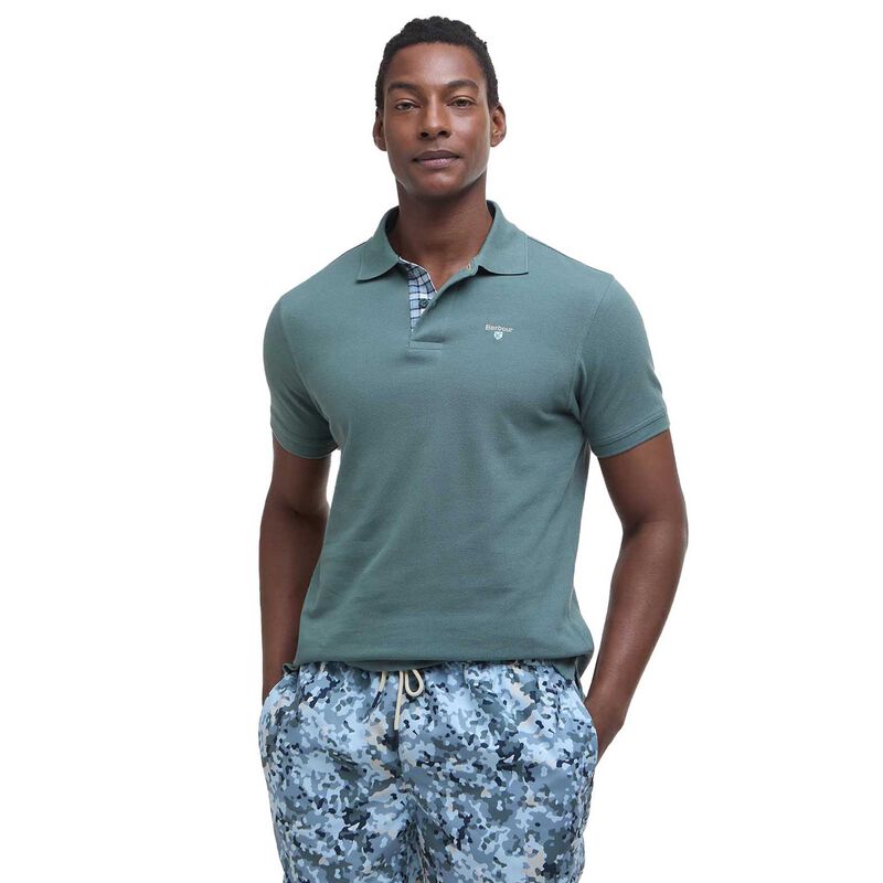 Barbour Tartan Pique Polo Shirt image number 0